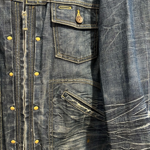 Designer Denim Jacket - Picture 3 of 10